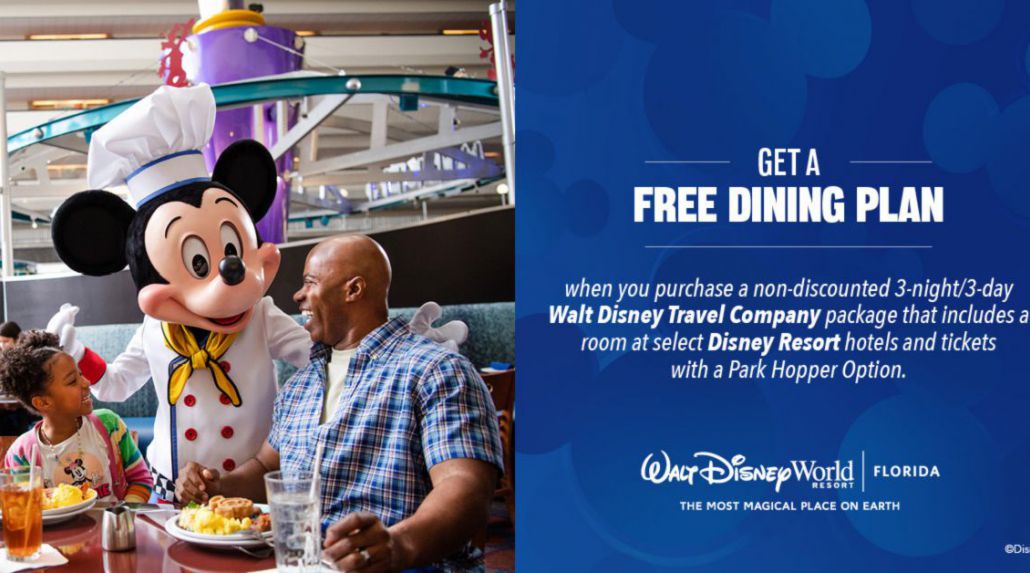 Get a FREE Dining Plan with This Delicious Deal