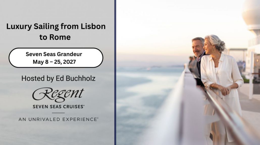 Luxury Sailing from Lisbon to Rome 